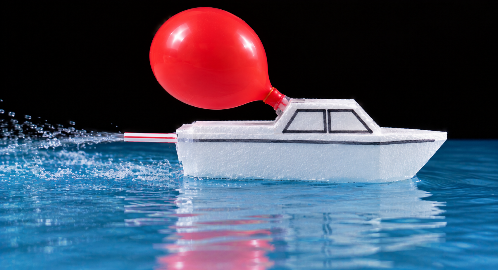 Bateau propulsé à l’air